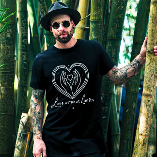 T-shirt L'amour sans limites Hommes