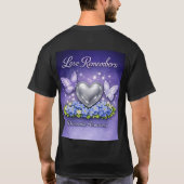 T-shirt L'Amour se souvient (Dos)