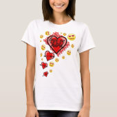 T-shirt L'amour si dur (Devant)