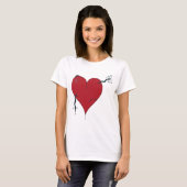 T-shirt L'amour suce (Devant entier)
