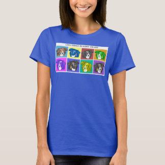 T-shirt L'amour vient dans de nombreuses couleurs