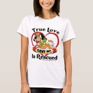 T-shirt L'amour vrai est secouru