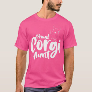 T-shirt L'Amoureux des chiens de Corgi Fier Corgi Tante Fê