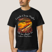 T-shirt Lampe Chop Night Cadaver Chien Bistro Whittier Ala (Devant)