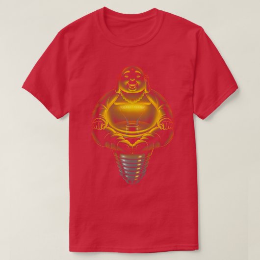 T-shirt Lampe de bouddha (Design devant)