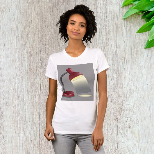 T-shirt Lampe de Bureau Rouge Éclairage Moderne