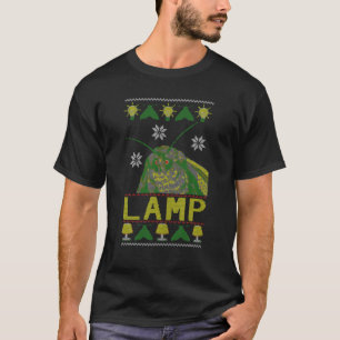 T-shirt Lampe de mème Moth laide pull de Noël