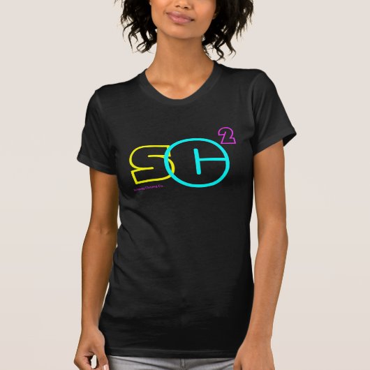 T-shirt Lampes au néon (Devant)