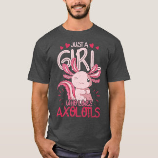 T-shirt L'Amphibienne Mexicaine N'Est Qu'Une Fille Qui Aim