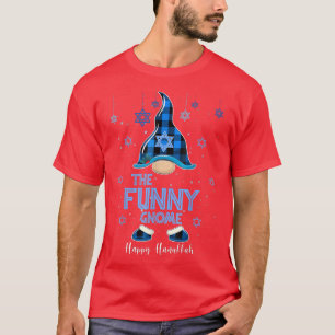 T-shirt L'amusant Gnome Happy Hanoukka Juif Gnomes Lover