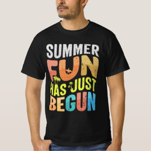 T-shirt L'Amusement D'Été Vient De Commencer