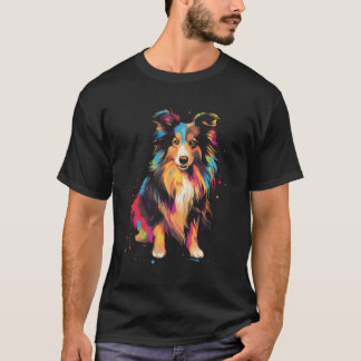 T-shirt Lan Hair Collie