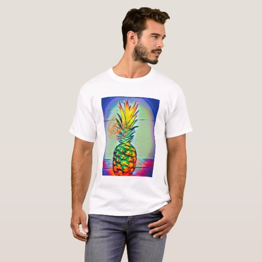 T-shirt L'ananas est vendu ! (Devant entier)