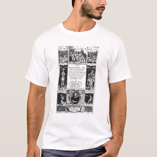 T-shirt L'anatomie de la mélancolie (Devant)