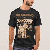 T-shirt L'anatomie du cadeau d'amants d'animal familier de (Devant)