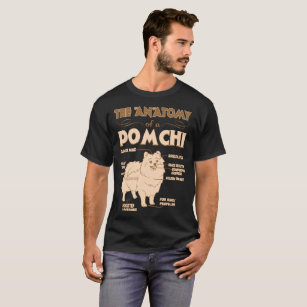 T-shirt L'anatomie du cadeau d'amants d'animal familier de