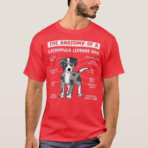 T-shirt L'Anatomie D'Un Chien Catahoula Léopard