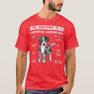 T-shirt L'Anatomie D'Un Chien Catahoula Léopard
