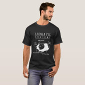 T-shirt L'Anatomie D'Un Chir De Cochon De Guinée (Devant entier)