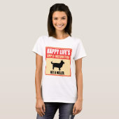 T-shirt Lancashire Heeler (Devant entier)