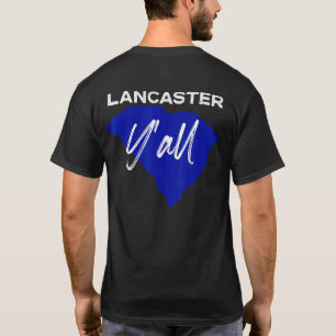 T-shirt Lancaster Caroline du Sud Yall Sc Palmetto State R