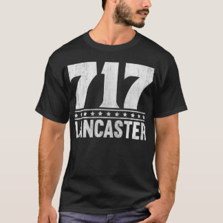 T-shirt Lancaster Pennsylvania 717 Area Code