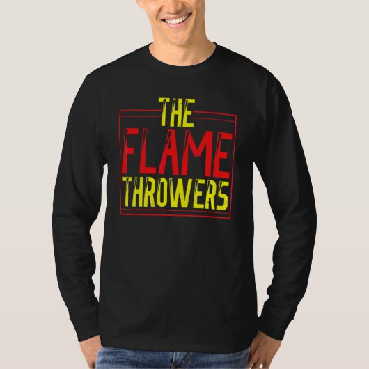 T-shirt Lance-flammes  Lance-flammes Brûlure Chaude 2 (Devant)