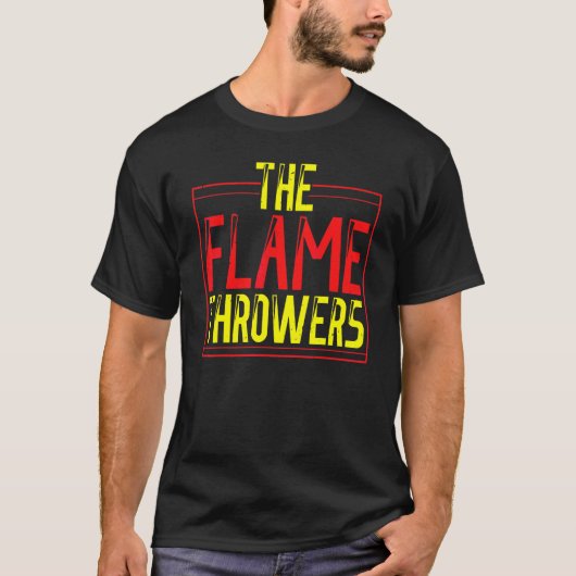 T-shirt Lance-flammes Lance-flammes Brûlure Chaude 2 (Devant)