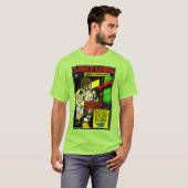 T-Shirt Lance Lewis : Détective de l'Espace des an (Devant entier)