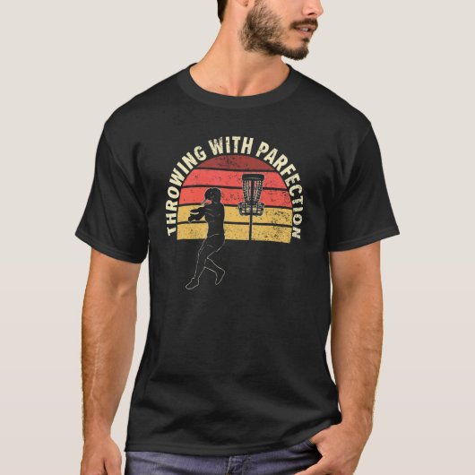 T-shirt Lancement Avec Parfection Disque Treejection D (Devant)