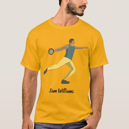 T-shirt Lancement de Discus (Devant)