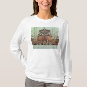 T-shirt Lancement de H.M.S. Royal Albert, vapeur de vis