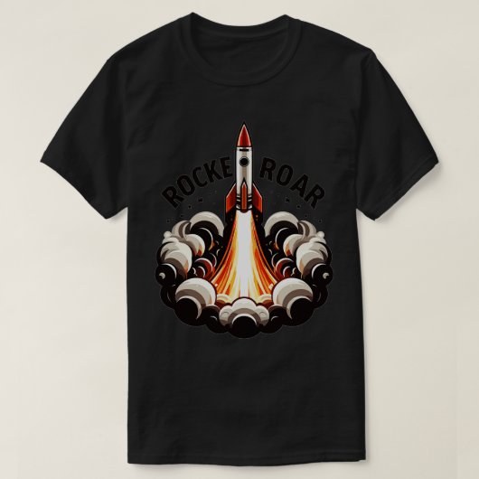 T-shirt Lancement de la fusée 1 (Design devant)