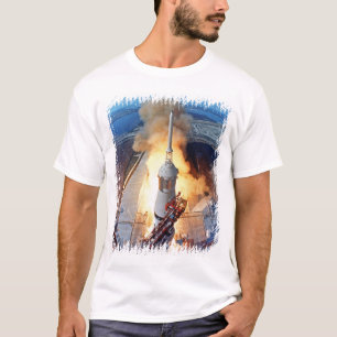 T-shirt Lancement de la fusée pour l'alunissage d'Apollo 1