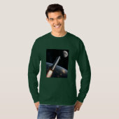 T-shirt Lancement de SpaceX Starship | Fusée réutilisable (Devant entier)