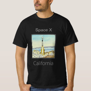T-shirt Lancement de SpaceX, Vandenberg, Californie