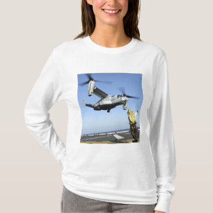 T-shirt Lancements d'un balbuzard MV-22 de l'USS Nassau