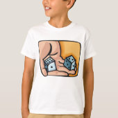 T-shirt Lancer de Dés (Devant)