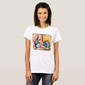 T-shirt Lancer de Dés (Devant entier)