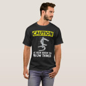 T-shirt Lancer de fer à cheval (Devant entier)