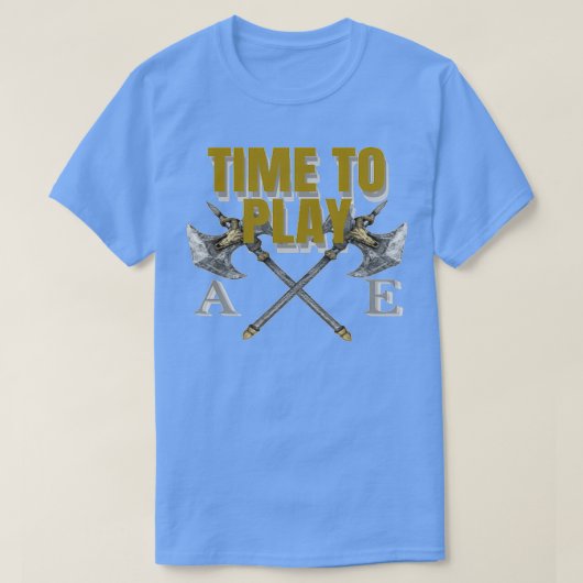 T-shirt lancer de hache 41 (Design devant)