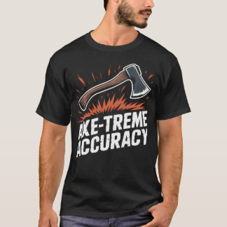 T-shirt Lancer de Hache en Bullseye Lancement de Hachette