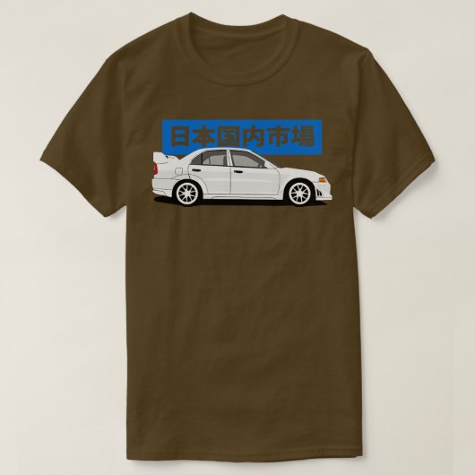 T-shirt Lancer Evo6 (Design devant)