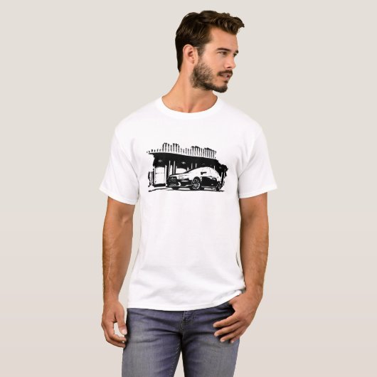 T-shirt Lancer Evo X (Devant entier)