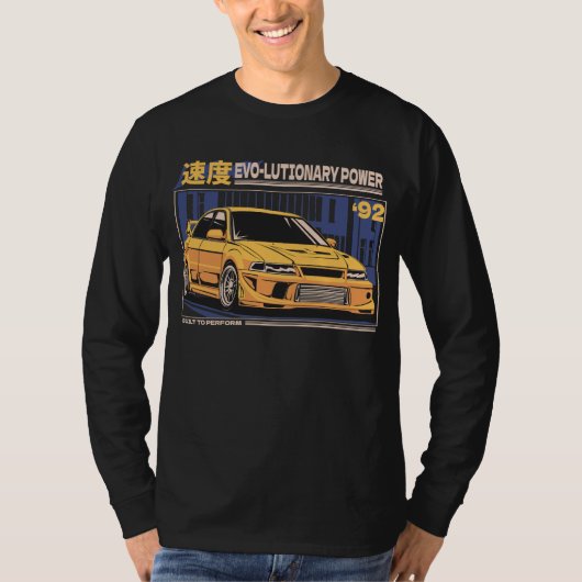 T-shirt Lancer Evolution 5 - Puissance évolutionnaire (Devant)