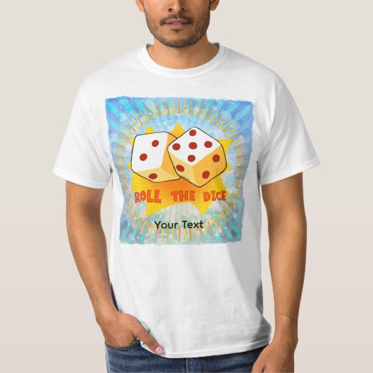 T-shirt Lancer Les Dés (Devant)