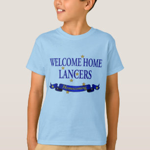 T-shirt Lancers à la maison bienvenu