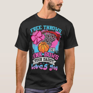 T-shirt Lancers Francs Ou Rubans Roses Papa T'aime Genre
