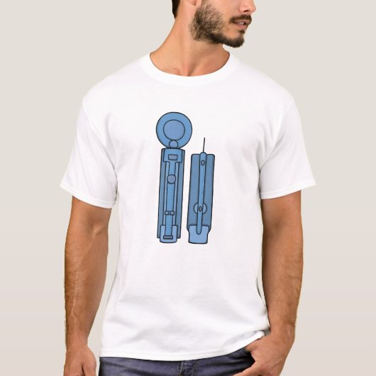 T-shirt Lancettes de glucose (Devant)