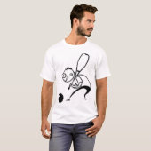 T-shirt Lanceur fou (Devant entier)